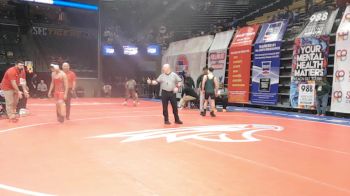 144 Class 3 lbs Champ. Round 1 - Jackson Bassett, Whitfield vs Olivin Chavez, Marshall