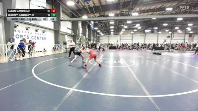 119 lbs Consi Of 16 #2 - Allen Gaudenzi, CT vs Jeremy Cannedy Jr, VA