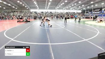 126 lbs Consi Of 64 #1 - Cole Butler, VA vs Eric Pinto, NY