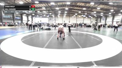 105 lbs Round Of 16 - Chris Wolf, NJ vs Will Hughes, GA
