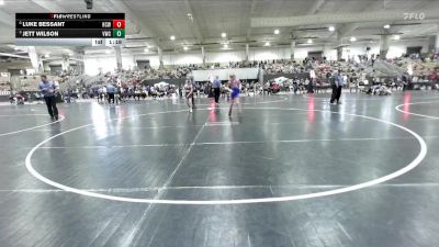 80 lbs Quarterfinal - Jett Wilson, Vikings Wrestling Club vs Luke Bessant, Higher Calling Wrestling