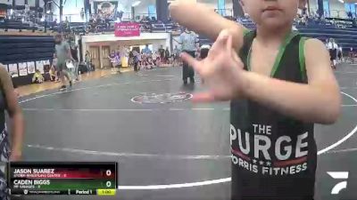 40 lbs Round 2 (8 Team) - Navarro Bullock, Storm Wrestling Center vs Nate Short, MF Savages