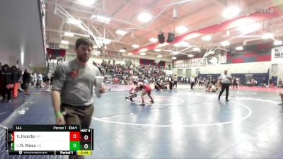 144 lbs Cons. Round 7 - Ryland Moss, Liberty vs Valente Huerta, Imperial High School