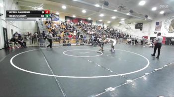 144 lbs Semifinal - Jesse Grajeda, St. John Bosco vs Jayden Palomino, Santa Ana
