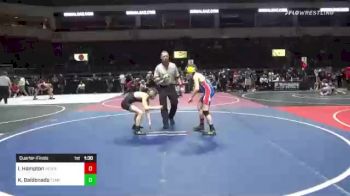 106 lbs Quarterfinal - Kyle Baldonado, Temecula Valley vs Isaac Hampton, Newberg