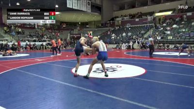 5A 157 lbs Cons. Semi - Landon Rofkahr, Greenwood vs Zane Durracq, Mountain Home