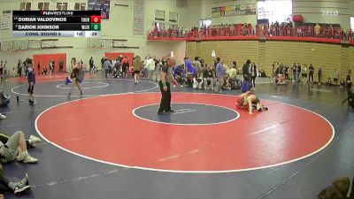 132 lbs Cons. Round 6 - Darion Johnson, West Linn vs Dorian Valdovinos, Thurston