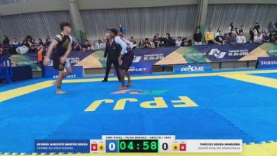 VINÍCIUS SOUZA NOGUEIRA vs AFONSO AUGUSTO SANTOS SOUZA 2026 FPJJ Circuito Paulista NO GI Etapa 3