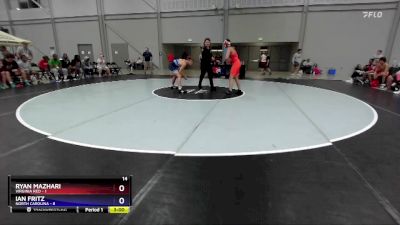 150 lbs 2nd Wrestleback (8 Team) - Ryan Mazhari, Virginia Red vs Ian Fritz, North Carolina