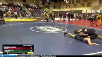 160 lbs Champ. Round 1 - Carlos Garcia, Oakdale vs Ivan Natceli, Chaparral