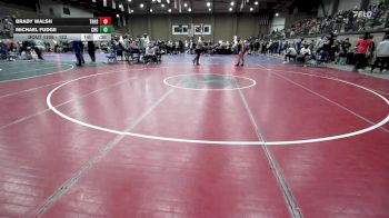 132 lbs Cons. Round 4 - Michael Fudge, Christian Brothers College vs Brady Walsh, Thompson
