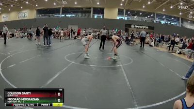 92 lbs Round 3 - Coleson Santi, Quest vs Moorad Mooradian, New Kent WC