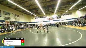 195 lbs Cons. Semi - Corey Greenlaw, Willamina/Falls City vs Hunter McAvoy, Yamhill-Carlton