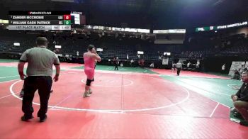 287 lbs 1st Place Match - Zander McCrobie, LOU1 vs William Cash Patrick, CEL2