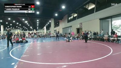 144 lbs Champ. Round 2 - Christopher Frank, B.R.A.W.L vs James Franklin, Stronghold Wrestling Club