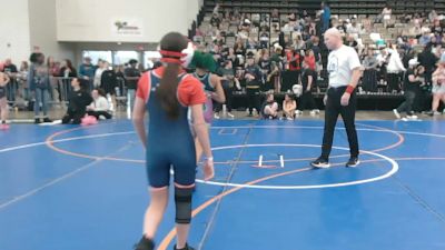 75 lbs Rr Rnd 2 - Arianna Mugno, MacArthur vs Tyanna Evans, Orchard South WC
