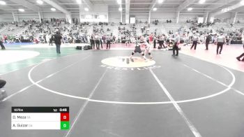 107 lbs Consolation - Deandra Meza, CA vs Athziri Guizar, CA