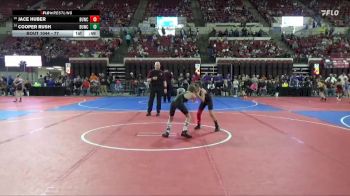 77 lbs Cons. Round 2 - Cooper Rush, Bearcats Wrestling Club Helena vs Jace Huber, Glendive Mat Devils