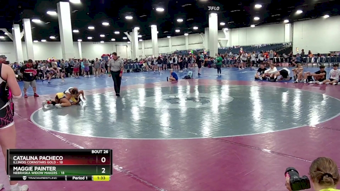 130 lbs Placement (16 Team) - Maggie Painter, Nebraska Widow Makers vs ...