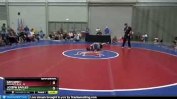 120 lbs Quarters & 1st Wb (16 Team) - Sam Smith, Oklahoma Blue vs Joseph Baisley, North Carolina