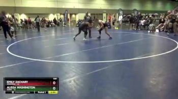 130 lbs Round 2 (6 Team) - Emily Zachary, Montana vs Alissa Washington, SOWA