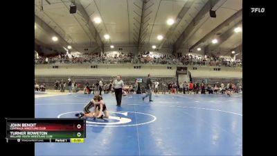 65B 3rd Place Match - Turner Roweton, Willard Youth Wrestling Club vs John Benoit, Centralia Wrestling Club