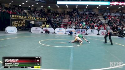 103 lbs 1st Place Match - Tommy Jarnig, Seward High School vs Cole Iverson, Bethel High School