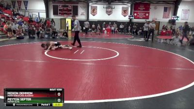 Cons. Semi - Moxon Demmon, Moen Wrestling Academy vs Peyton Septer, Moyer Elite