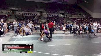 63 lbs Champ. Round 1 - Kevin Rodriguez, Sutherland Youth Wrestling Club vs Kommon Cunanan, Inland Northwest Wrestling Training Center