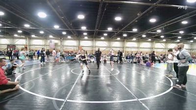 100 lbs Semifinal - Brooke Murray, NE Whale Orca - GK8 vs Maya Sylvester, NE Whale Beluga - GK8