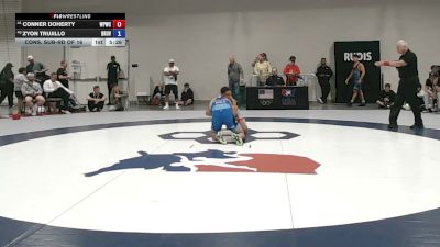 74 kg Cons. Sub-rd Of 16 - Conner Doherty, West Point Wrestling Club vs Zyon Trujillo, Brunson UVRTC