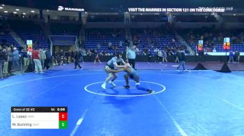 145 lbs Consolation - Luis Lopez, Hope vs Michael Gunning, Canton