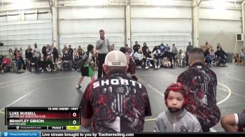 Round 1 - Luke Russell, Anchor Bay Wrestling Club vs Brantley Gibson, Mat Psychos