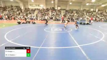 160 lbs Quarterfinal - Rafael Knapp, MA vs Marcus Espinoza-Owens, UT