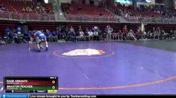 138 lbs Round 4 (8 Team) - Dane Arrants, Grand Island vs Braxton Peacher, Bennington