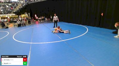 Boys 3rd-4th Grade - 77 Semis - Levi Ormsby, Big Game Wrestling Club vs Lincoln Booth, Sebolt Wrestling Academy