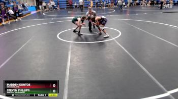 120 lbs Round 1 - Madden Kontos, Grand Island vs Steven Phillips, Lincoln Southwest