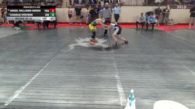 120_B lbs Round Of 32 - Angel Williams-Green, Pocono Mtn West vs Charlie Stevens, Seneca Valley