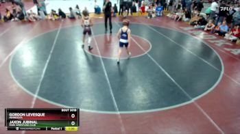 106 lbs Round 1 - Jaxon Jubinal, Park Wrestling Club vs Gordon Levesque, Minnesota