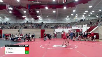 102-110 lbs Round 1 - Ally Marks, Lafayette Jeff vs Rachel Dunlap, Rensselaer Central