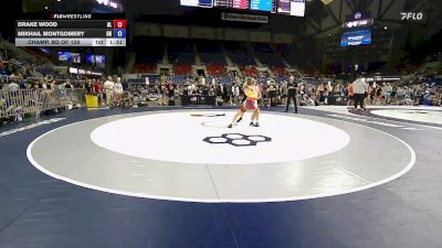 138 lbs Champ. Rd Of 128 - Drake Wood, AL vs Mikhail Montgomery, OH