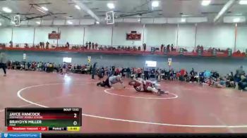 182 lbs Champ. Round 2 - Jayce Hancock, Southport Middle School vs Braydyn Miller, MXW