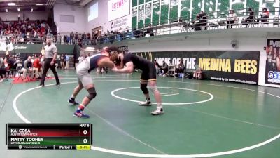 150 lbs Cons. Round 4 - Matty Toohey, Upper Arlington HS vs Kai Cosa, Austintown-Fitch