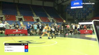 94 lbs Cons 8 #2 - Jordon Oehme, South Dakota vs Christopher Martino, Idaho