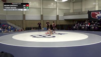 84 lbs Champ. Rd Of 16 - Nelson Cubacub III, JRW Wrestling vs Forest Brooks, Contenders Wrestling Academy