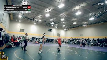 165 lbs 13th Place Match - Zane Creed, St. Pius X (Festus) vs Zayne Groetecke, Ritenour