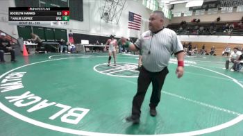 105 lbs Champ. Round 2 - Kalie Lopez, Upland vs Jocelyn Hanks, Elsinore