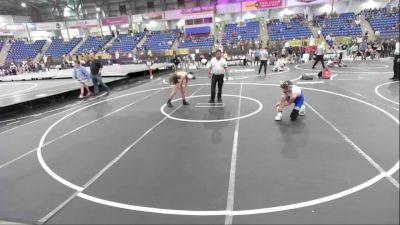 120 lbs Consi Of 16 #2 - Isaiah Olivas-Cunico, Paa vs Braxton Lorimor, Cedaredge Middle School