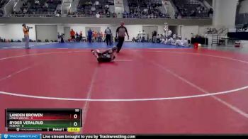 50 lbs Semis (4 Team) - Ryder Veralrud, Perham vs Landen Browen, LPGE/B Wolves