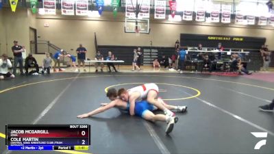 152 lbs Cons. Round 5 - Jacob McGargill, Iowa vs Cole Martin, Central Iowa Wrestling Club /Team Intensity